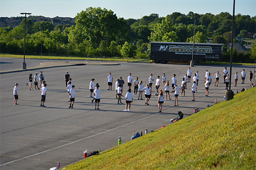 See How One Marching Band Is Rehearsing Within Pandemic Guidelines